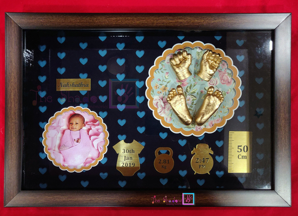 baby footprint kit