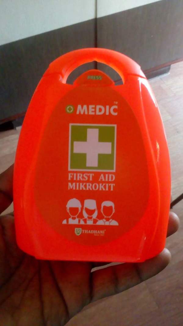 first aid box