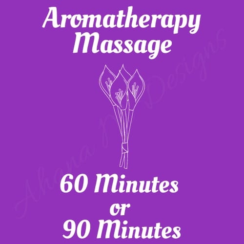 Aroma Therapy 
Available : 
60 minutes s