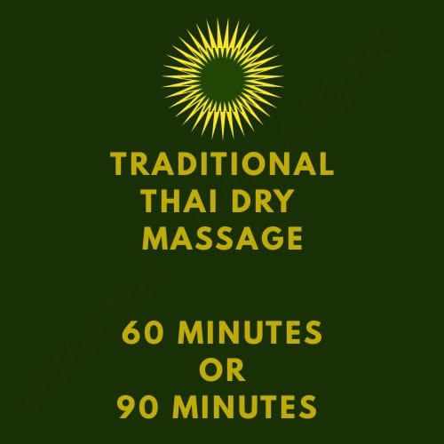 Traditional Thai Massage (Thai Dry)
Avai