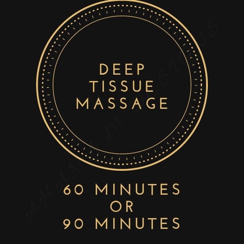Deep Tissue Massage Therapy
Available :
