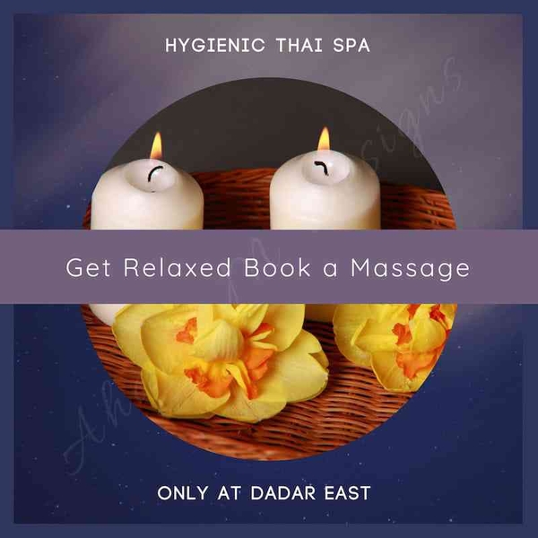 Get relaxed book a massage 