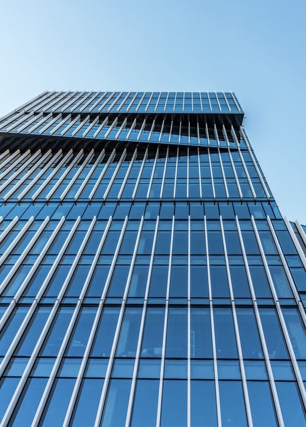 glass curtain wall installatio