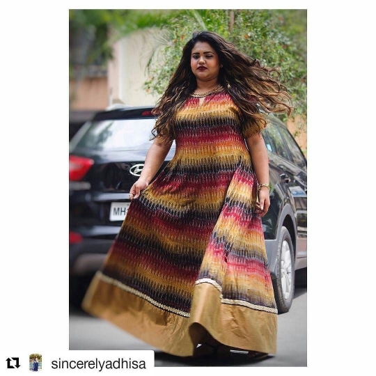 pochampally long frock