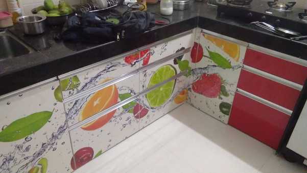 modular kitchen installation p