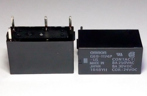 24vdc relay omron electronic r