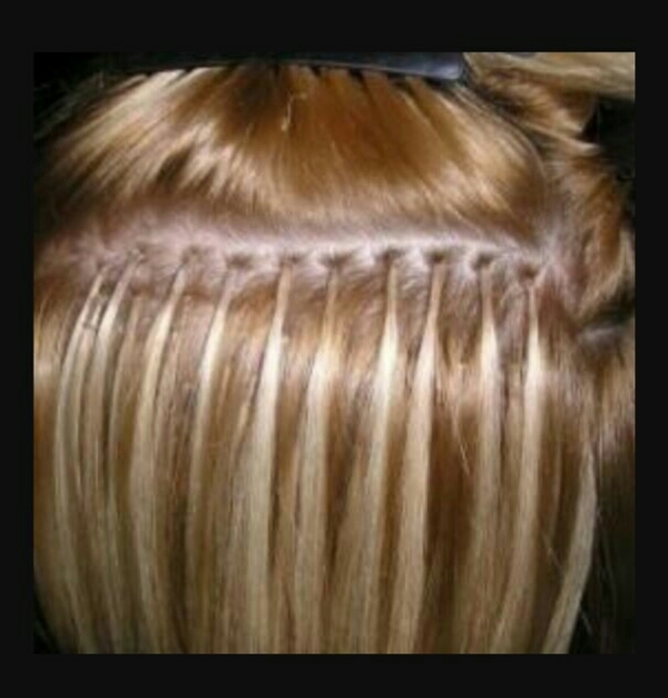 This is Keratin fusion hair extensions.

