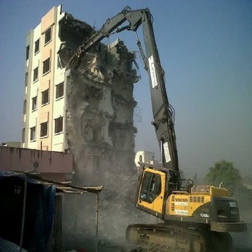 high rise structure demolition