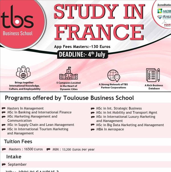 Study in Toulouse Busines