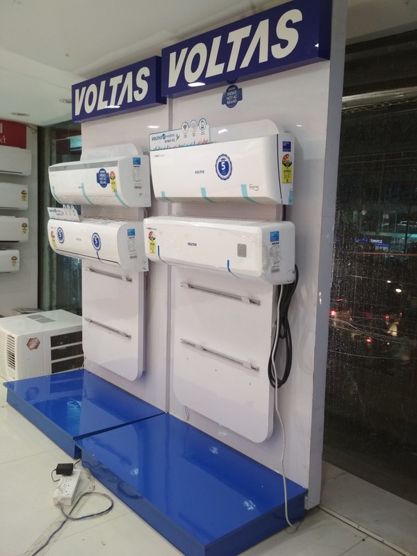 Voltas Ac's stands branding Samaikhya Advertising