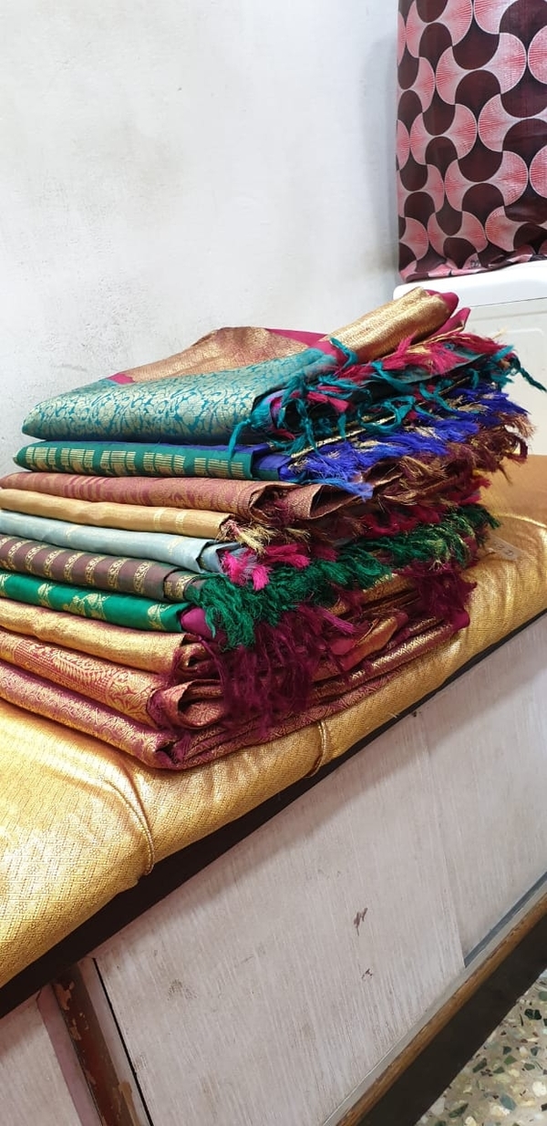 bannaras tissue saree