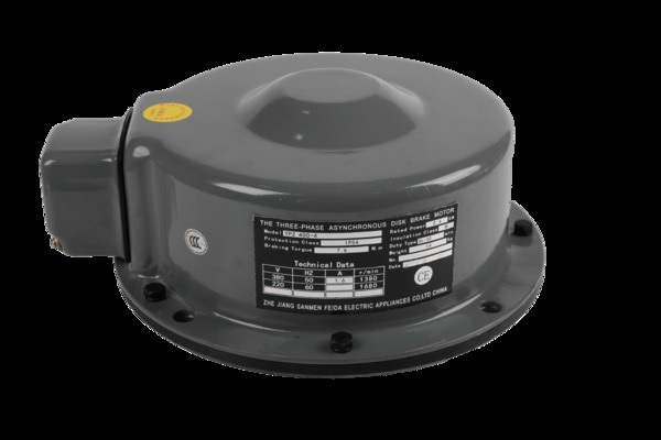 asynchronous disk brake motor