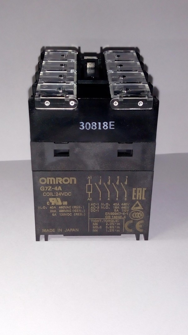 24vdc relay omron electronic r