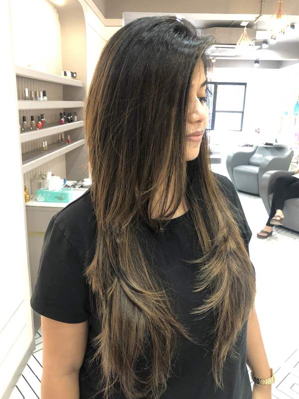 Hair Colour And Hair Cut Blush Best Beauty Salon In Vadodara