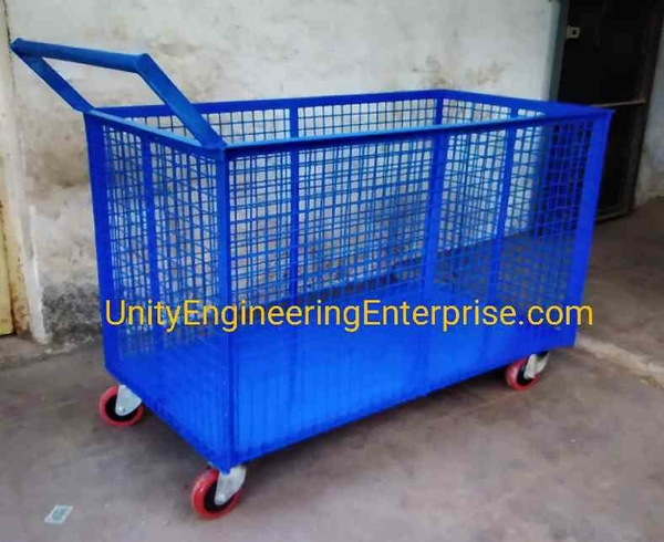 Weldmesh jali Box Trolley

UNI