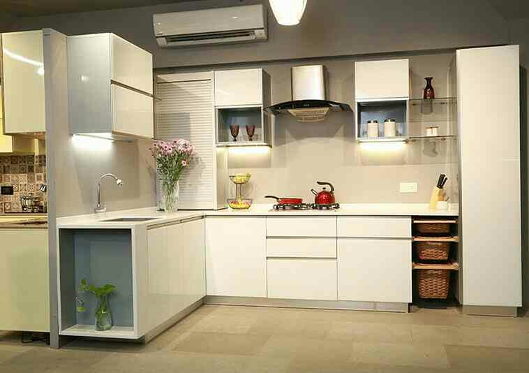 pure white hi gloss finish