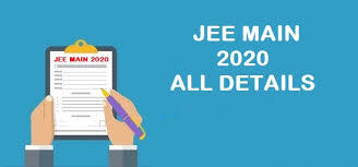 JEE Main 2020 exam date, 