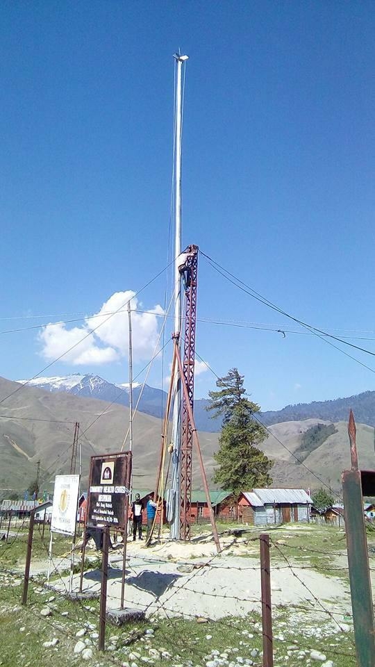 newly installation high mast