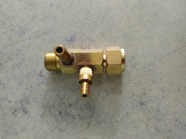 argon machine gas connection