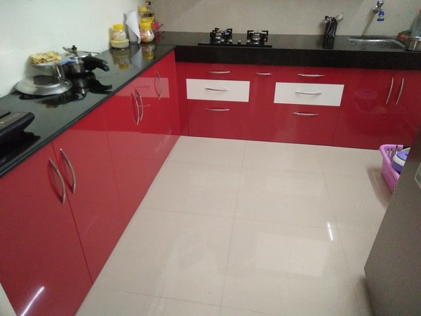 modular kitchen counter