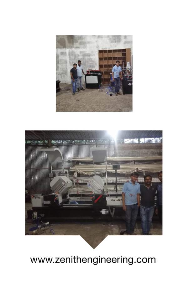 curtain wall notching machine