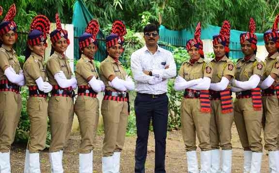 Passing out from Dhule PT