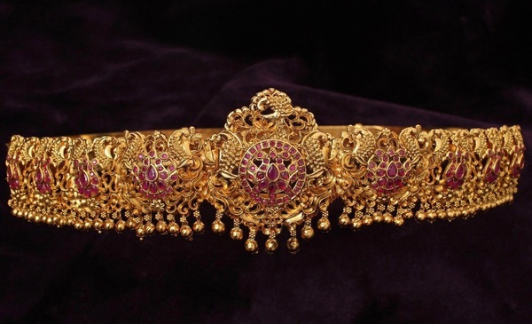 divine gold waist belt