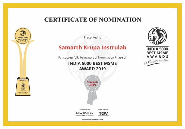 nomination certificate
