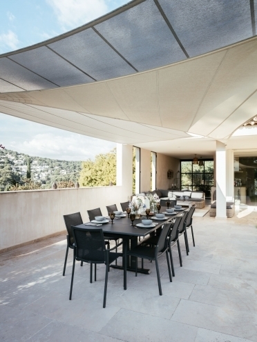 install tensile membrane struc