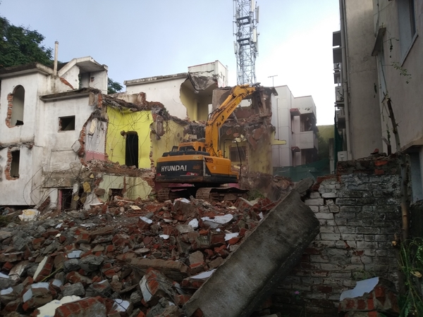 nungambakkam demolition contra
