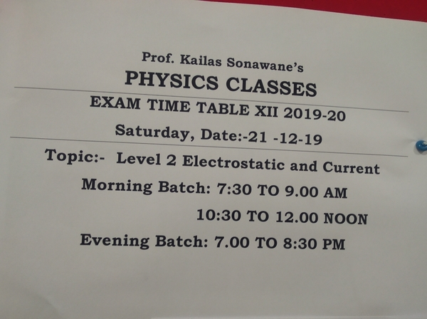 Prof Kailas Sonawane'sPh