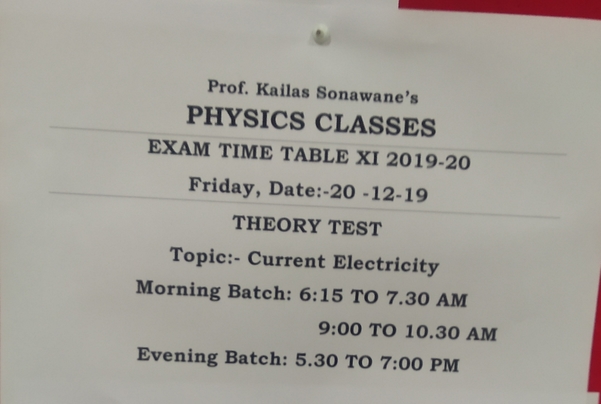 Prof Kailas Sonawane'sPh