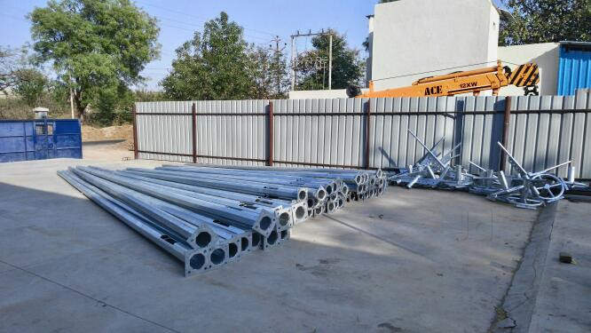 galvanize street light pole ma