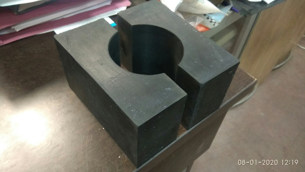 Rubber moulding components man
