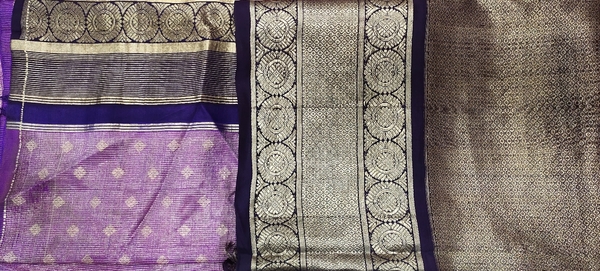 silver zari thread second hand