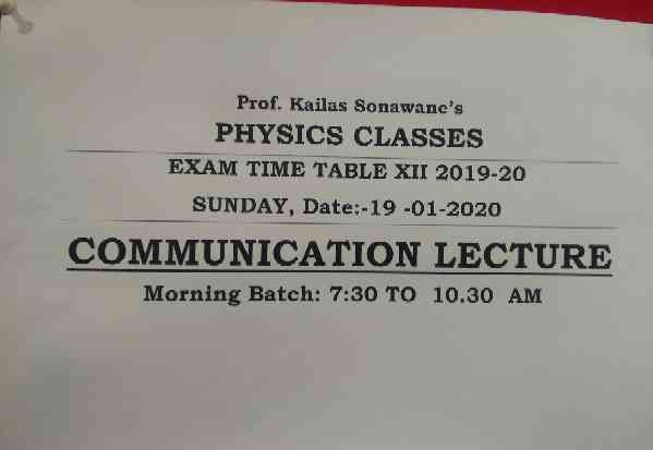 Prof Kailas SonawanesPhy