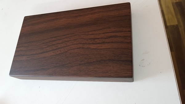 Wood finishes on Plastic Compo