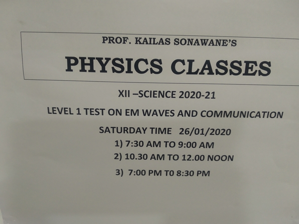 Prof Kailas Sonawane'sPh