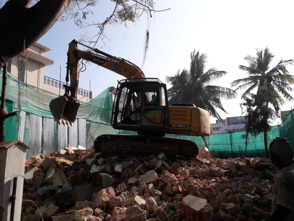 nungambakkam demolition contra