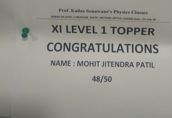 Prof Kailas Sonawane'sPh