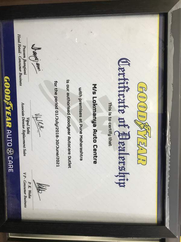 Authorised dealer of Goodyear