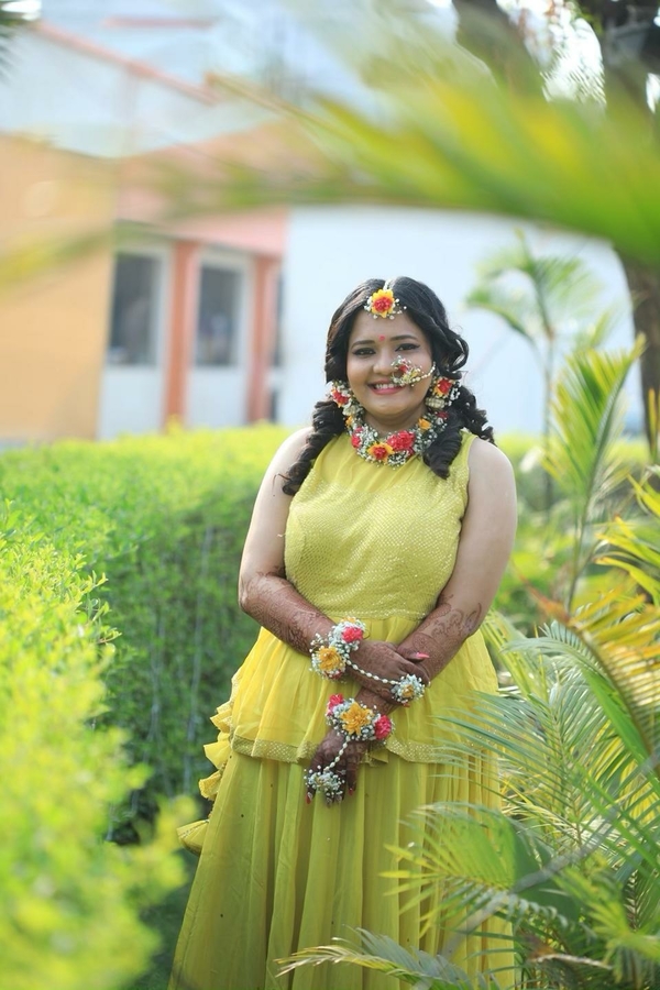 Best haldi brides with the rea