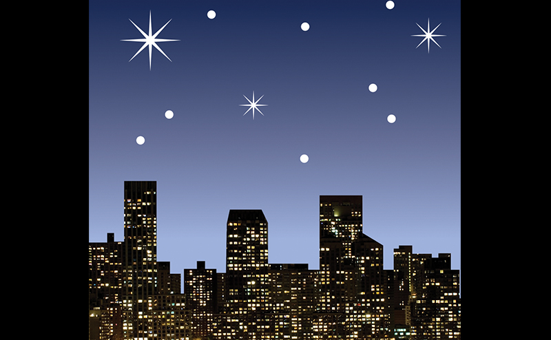 A clean sky doesn't ask for no