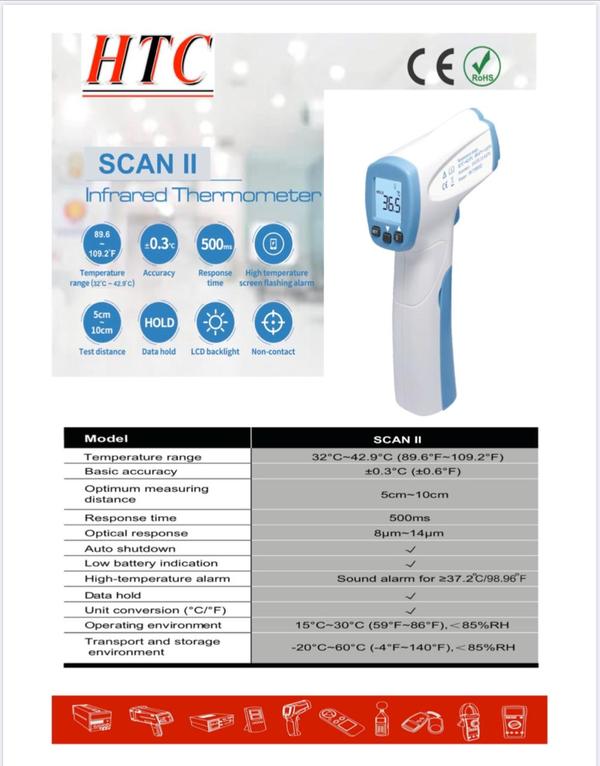 infrared thermometer htc body 