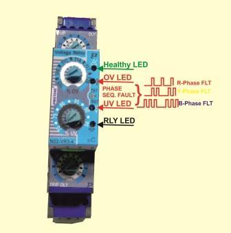 3 PHASE VOLTAGE MONITORING RELAY (N22-VR3)PROTIME