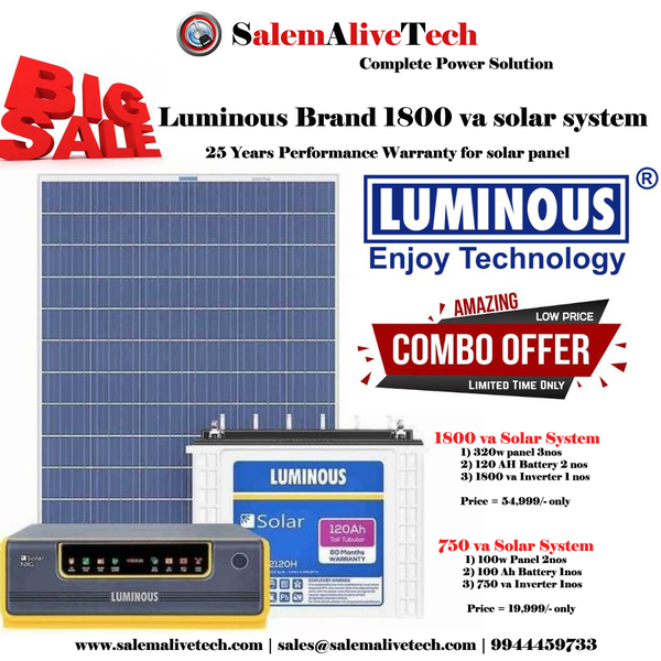 luminious brand solar system i