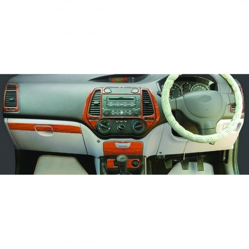 Car dash board trims _rose wood stickers l LEO Auto Accessories