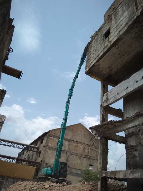 high reach jaw crusher service