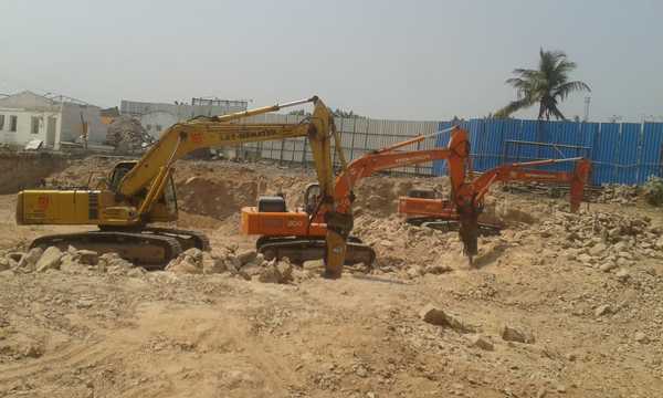 depth excavation works