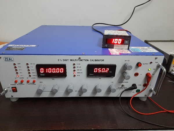 calibration of digital ammeter